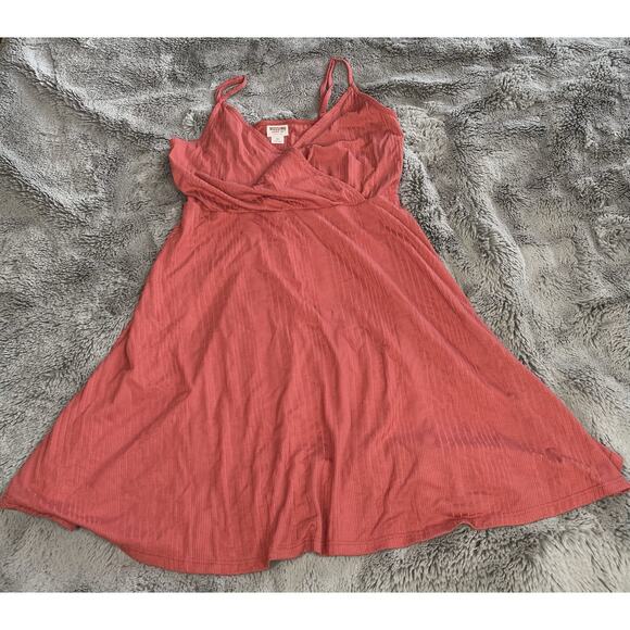 Mossimo Supply Co Dress Spaghetti Strap Peach Color Pull On Size Xsmall - Picture 8 of 11